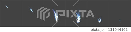 Sequential attack effect with animation frames 131944161