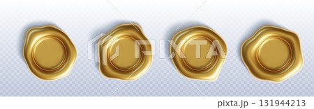 Gold wax seal stamp collection Gold wax seal stamp collection 131944213