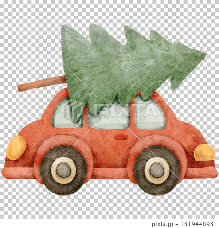 Pine tree transport vehicle 131944893