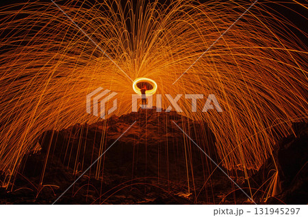 スチールウールスピニング スチールウールスピニング 131945297