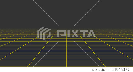 3d wireframe grid room with perspective lines. Futuristic digital space in virtual reality. Abstract black mesh on white background. Modern cyber geometry design concept illustration 3d wireframe grid room with perspective lines. Futuristic digital space in virtual reality. Abstract black mesh on white background. Modern cyber geometry design concept illustration 131945377
