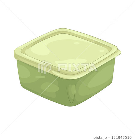 Illustration of food container Illustration of food container 131945510