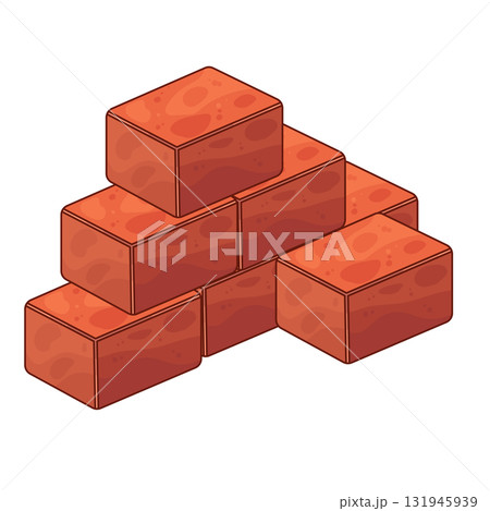 illustration of Bricks illustration of Bricks 131945939
