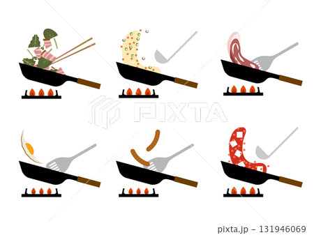 フライパン調理 131946069