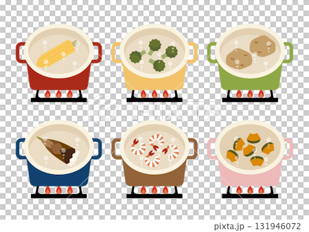 Boil the ingredients 131946072