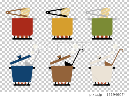 鍋のセット 131946074
