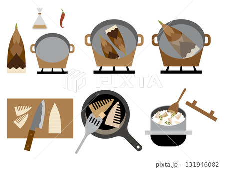 たけのこの料理方法 131946082