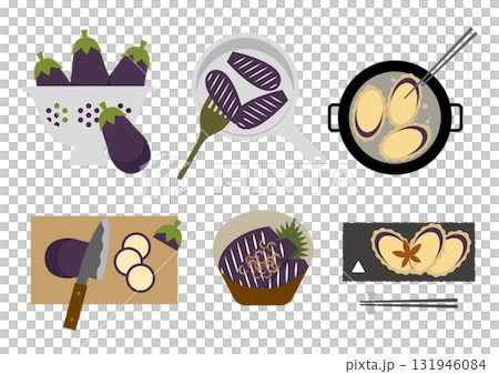 ナスの調理 131946084