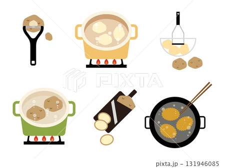 じゃがいもの調理方法 131946085