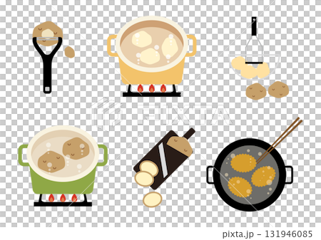 じゃがいもの調理方法 131946085