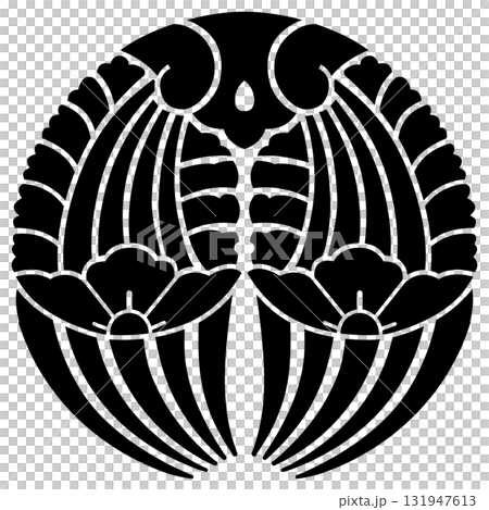 家紋です。立花家変わり花杏葉といいます。 家紋です。立花家変わり花杏葉といいます。 131947613