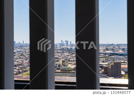 小牧山城、展望室からの眺め〈愛知県小牧市〉 131948577