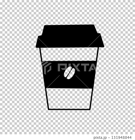 テイクアウトのコーヒー　イラスト 131948844