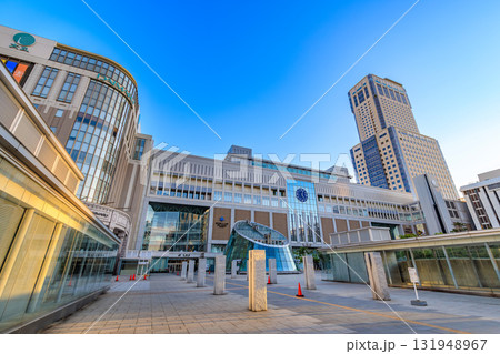 北海道　札幌市　早朝の札幌駅 131948967