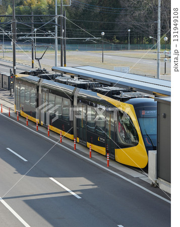 栃木県　宇都宮市　LRT終点駅　芳賀・高根沢工業団地 131949108