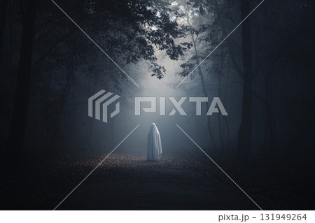 Halloween mystery concept, Generative AI 131949264