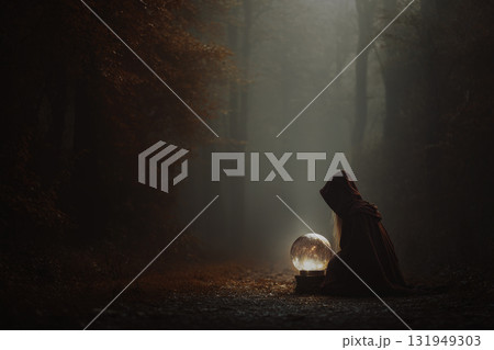 Halloween mystery concept, Generative AI Halloween mystery concept, Generative AI 131949303