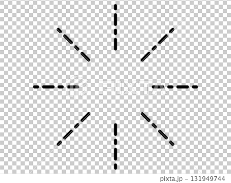 Simple sunburst monotone Simple sunburst monotone 131949744
