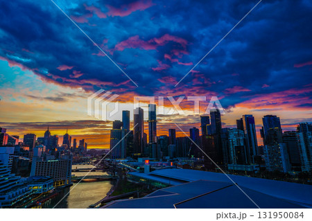 メルボルンの夕暮れのイメージ メルボルンの夕暮れのイメージ 131950084