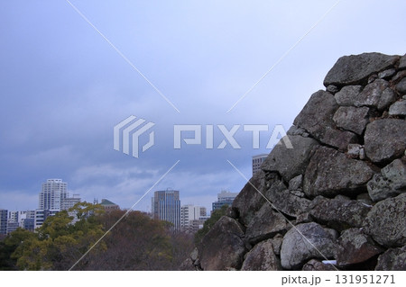 福岡県福岡市 舞鶴公園と福岡城跡 福岡県福岡市 舞鶴公園と福岡城跡 131951271