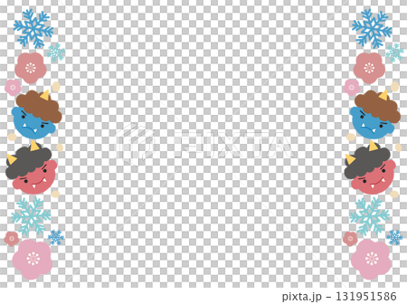 Setsubun frame Setsubun frame 131951586