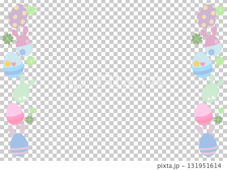 Easter frame Easter frame 131951614