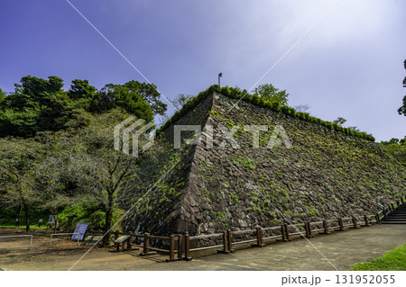 延岡城跡　千人殺しの石垣　宮崎県延岡市 131952055