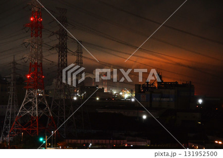 鹿島工業地帯の夜_03 鹿島工業地帯の夜_03 131952500