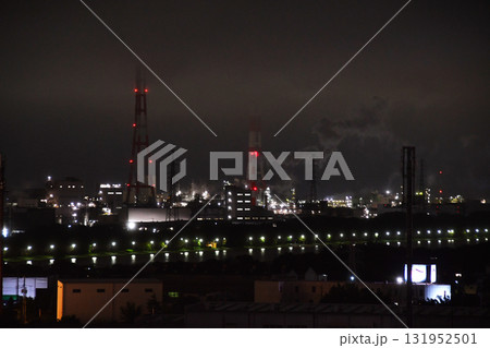 鹿島工業地帯の夜_04 鹿島工業地帯の夜_04 131952501