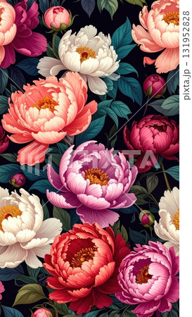 A close-up of a beautiful pink water lily blossom showcasing the beauty of nature in summer 131952828