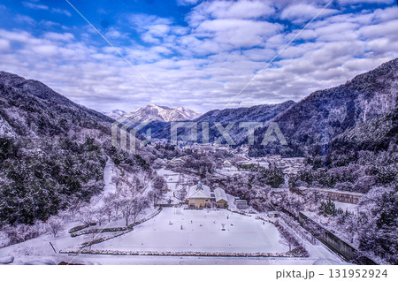 多々良木ダムより雪景色 多々良木ダムより雪景色 131952924