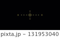 Gold Ink Line – 高級感のある雪の結晶ライン素材 8 131953040