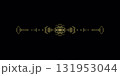 Gold Ink Line – 高級感のある雪の結晶ライン素材 11 131953044
