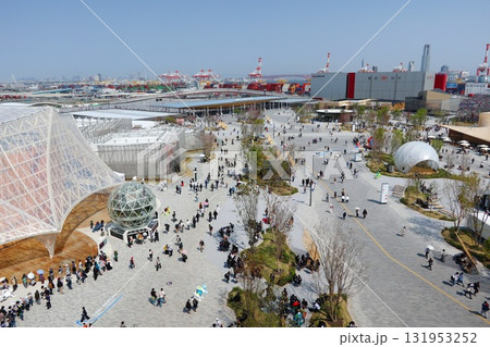 大阪・関西万博の大屋根リング(EXPO2025) 大阪・関西万博の大屋根リング(EXPO2025) 131953252