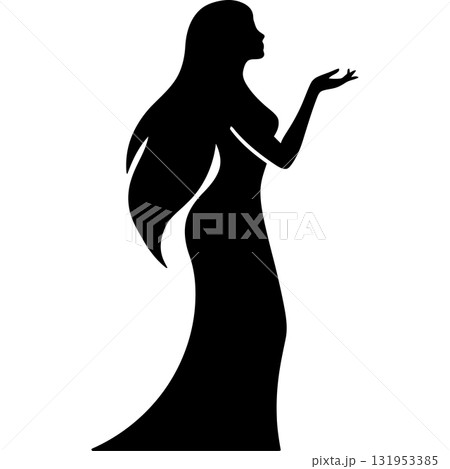 Fantasy Silhouette Icons Fantasy Silhouette Icons 131953385