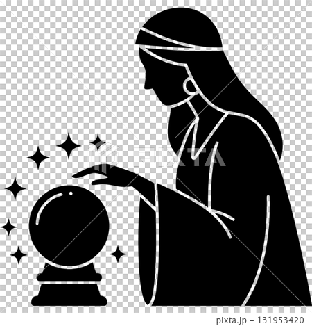 Fantasy Silhouette Icons Fantasy Silhouette Icons 131953420