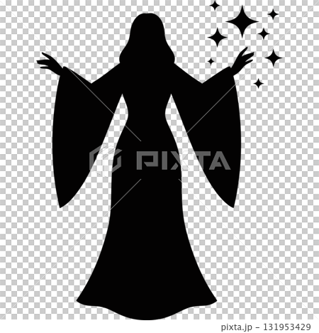 Fantasy Silhouette Icons 131953429