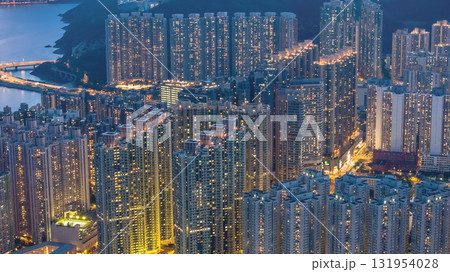 Oct 6 2025 Night Lights and Skyline Over Hang Hau District 131954028