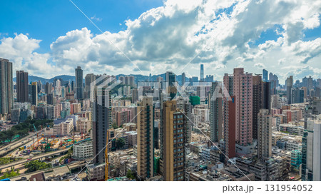 Oct 6 2025 Historic Tong Lau Buildings in Kowloon City Streets 131954052
