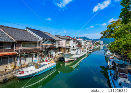 京都 舞鶴 吉原地区の町並み 京都 舞鶴 吉原地区の町並み 131956883