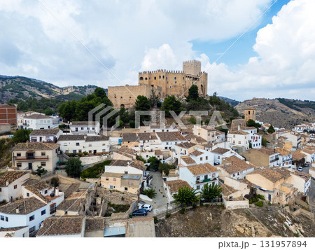 Velez-Blanco, picturesque village in province of Almeria, Andalusia, Spain 131957894