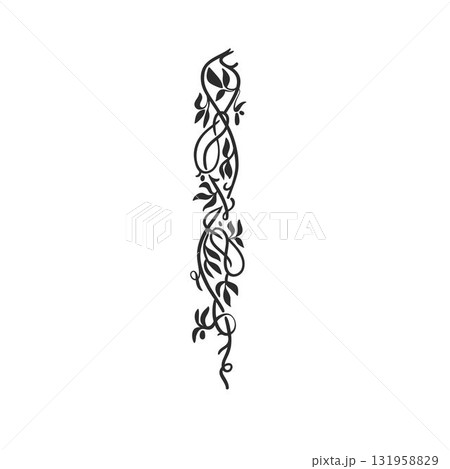 Hand drawn vector abstract outline,graphic,line vintage art nouveau ornament floral frame in calligraphic elegant modern style.Ornate floral vintage outline design concept.Vector frame elements. Hand drawn vector abstract outline,graphic,line vintage art nouveau ornament floral frame in calligraphic elegant modern style.Ornate floral vintage outline design concept.Vector frame elements. 131958829
