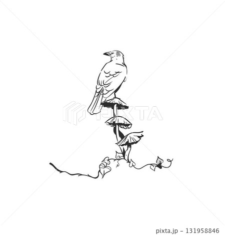 Hand drawn abstract vector graphic illustration border frame with stylized line halloween autumn design set.Trendy modern doodle sketch halloween drawing concept.Vector line nature sketch symbol. Hand drawn abstract vector graphic illustration border frame with stylized line halloween autumn design set.Trendy modern doodle sketch halloween drawing concept.Vector line nature sketch symbol. 131958846