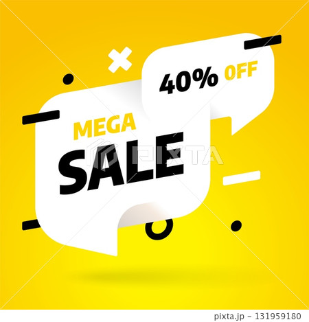 Sale banner template design. Special offer. Vector illustration. Sale banner template design. Special offer. Vector illustration. 131959180