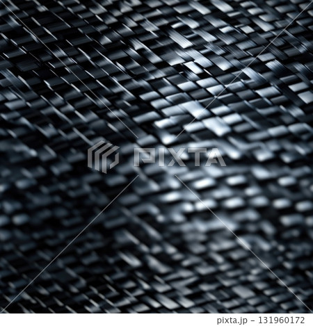 seamless carbon fiber texture with bold weave pattern 131960172