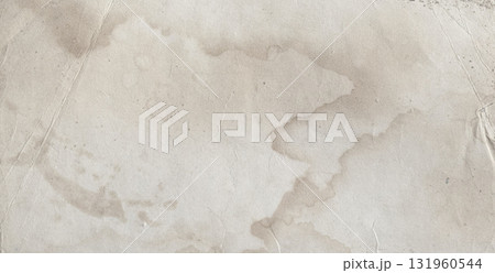 Old paper surface showing crumpled texture and stained grunge Old paper surface showing crumpled texture and stained grunge 131960544