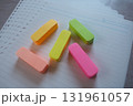 ルーズリーフと付箋 131961057