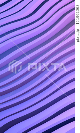 Smooth pastel waves in shades of purple and lavender create a calming abstract pattern with soft lighting 131961368