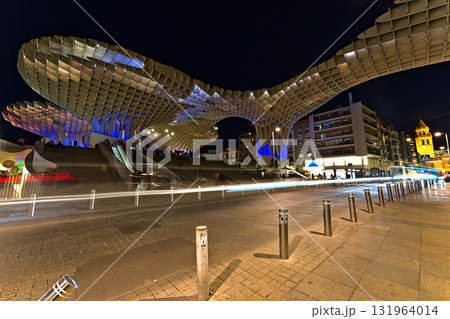 Long time exposure at Setas de Sevilla Long time exposure at Setas de Sevilla 131964014