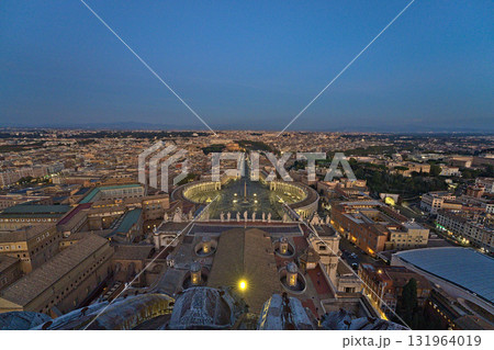 View on the Vatican and St Peters Square 131964019